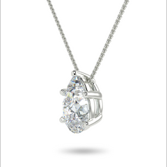 Sirius Pear Necklace - Yellow Gold - Multiple Sizes
