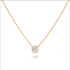 Vega Solitaire Necklace - Multiple Sizes