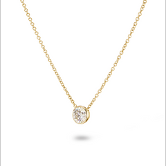 Vega Solitaire Necklace - Multiple Sizes