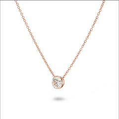 Vega Solitaire Necklace - Multiple Sizes