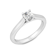 Miranda Diamond Solitaire in 10K Gold (0.50 Ct.)