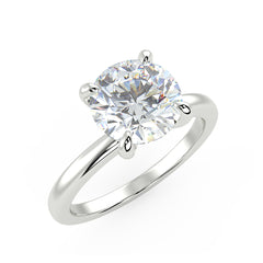 Sirius Engagement Ring in White Gold