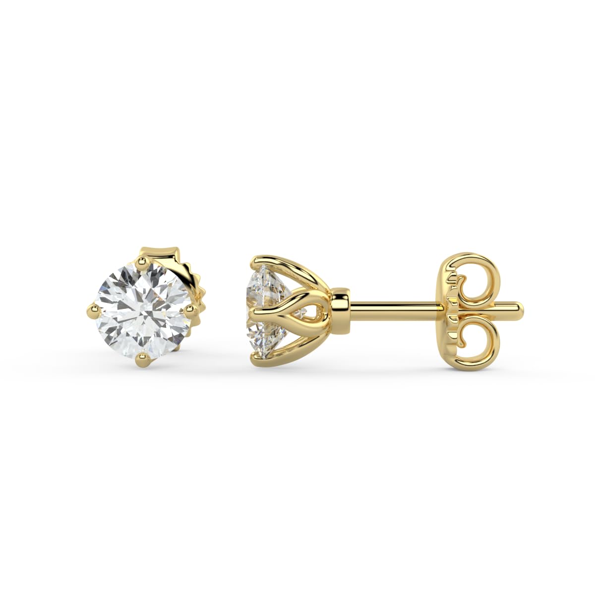 IGI Certified Lab Grown Diamond Stud Earrings