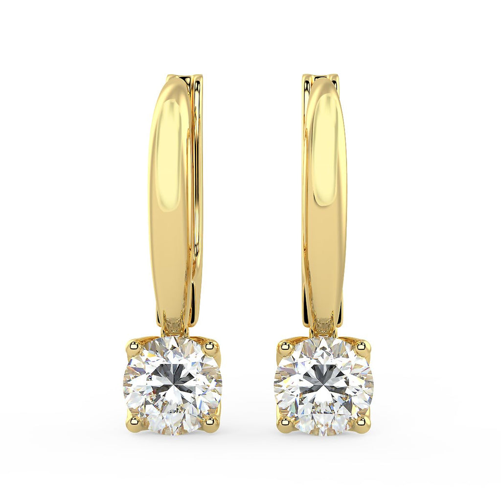 Dangle Drop Earring in 14K Gold [0.66 - 4.00 Ct. Tw.]
