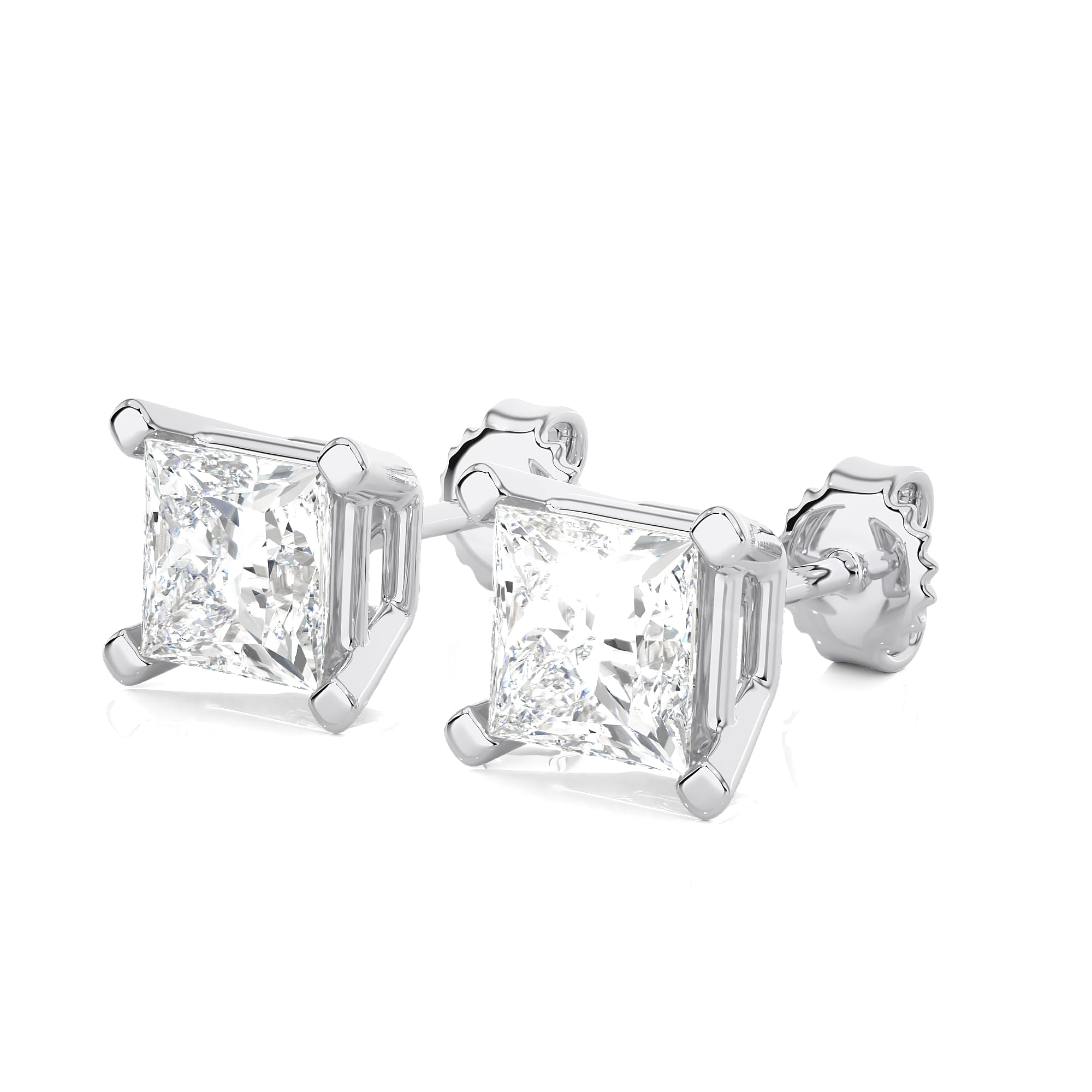 IGI Certified Lab Grown Diamond Stud Earrings