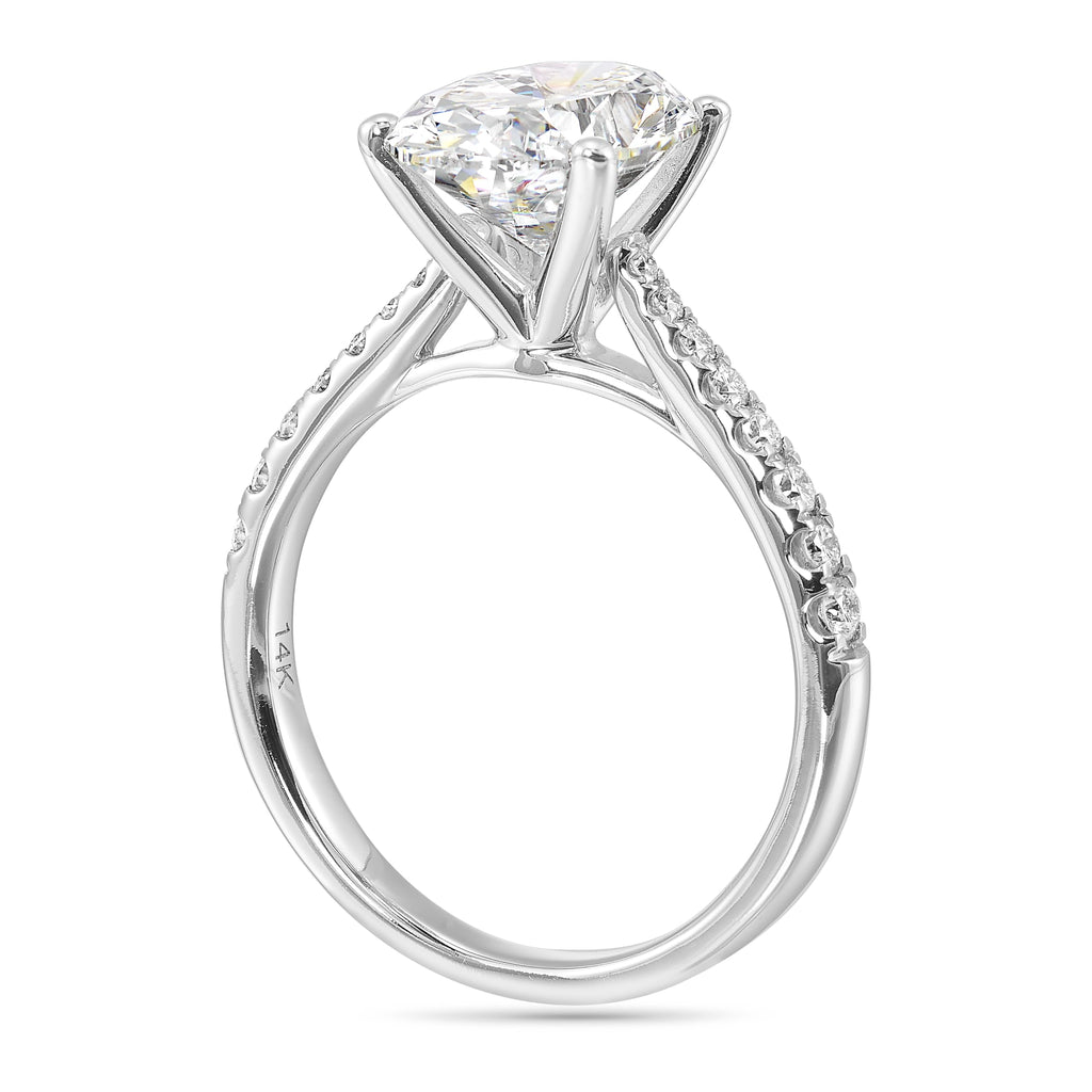 IGI Certified Lab Grown Diamond Engagement Ring [3.25 Ct. Tw.]