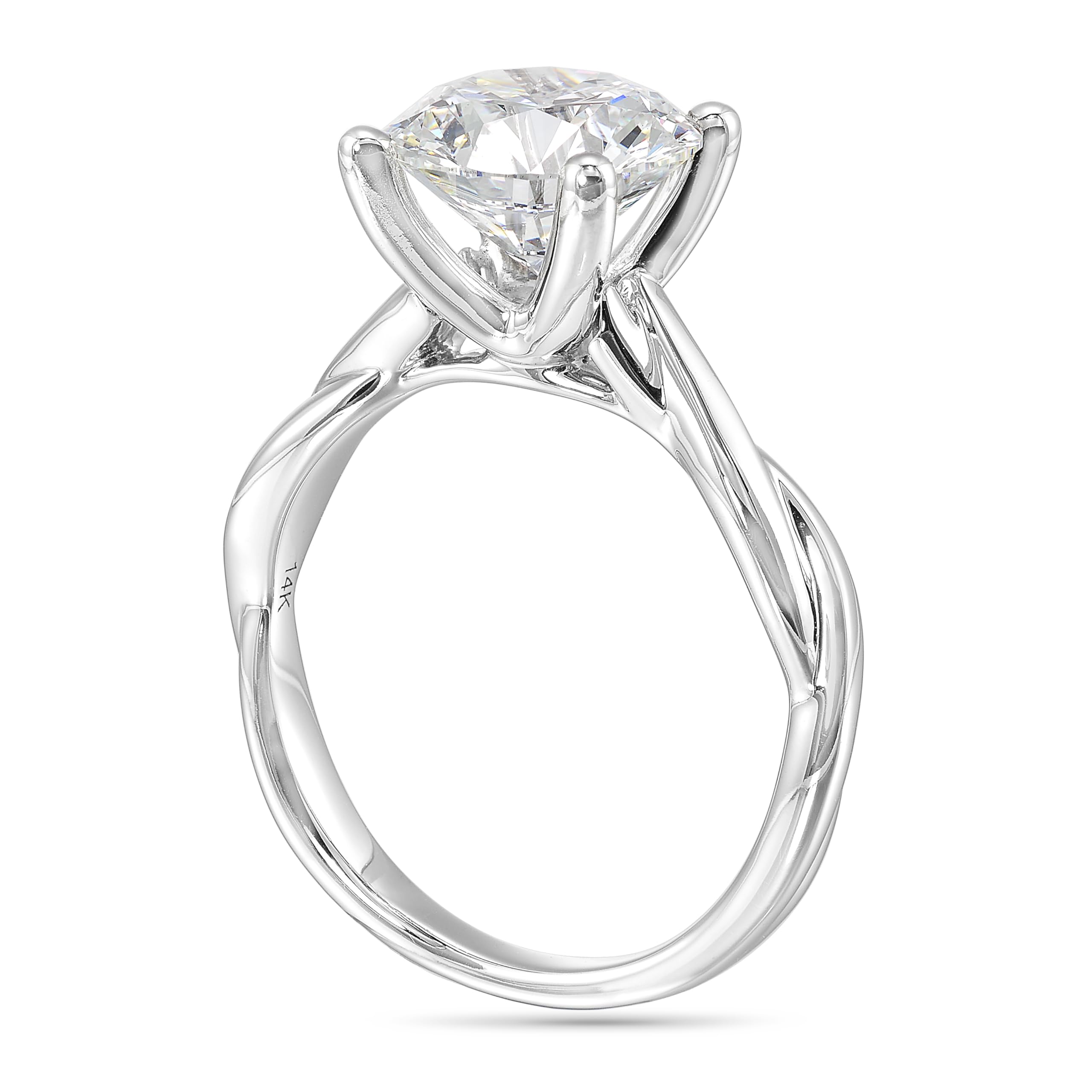 IGI Certified Lab Grown Diamond Solitaire Engagement Ring