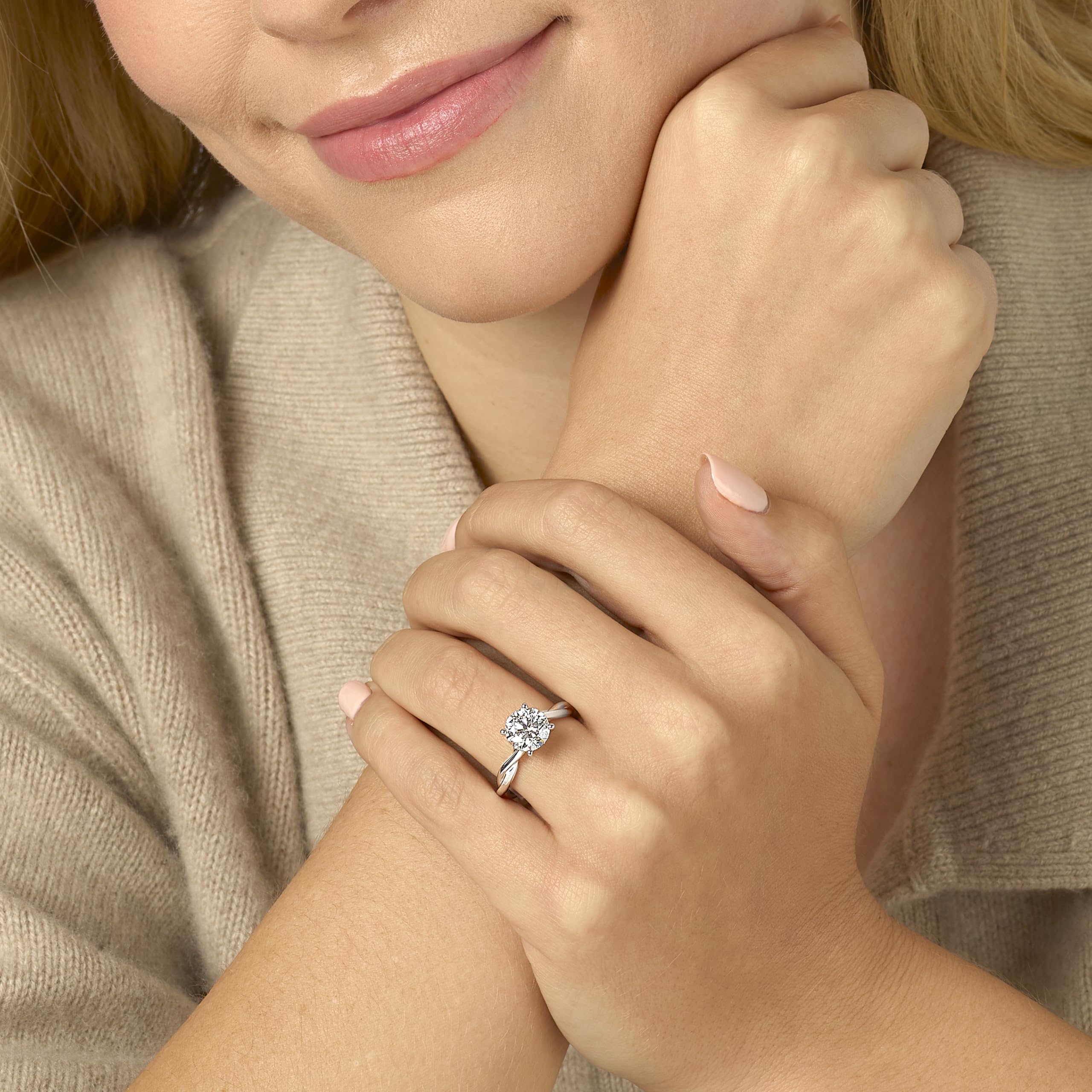 IGI Certified Lab Grown Diamond Solitaire Engagement Ring – Carbon Atelier