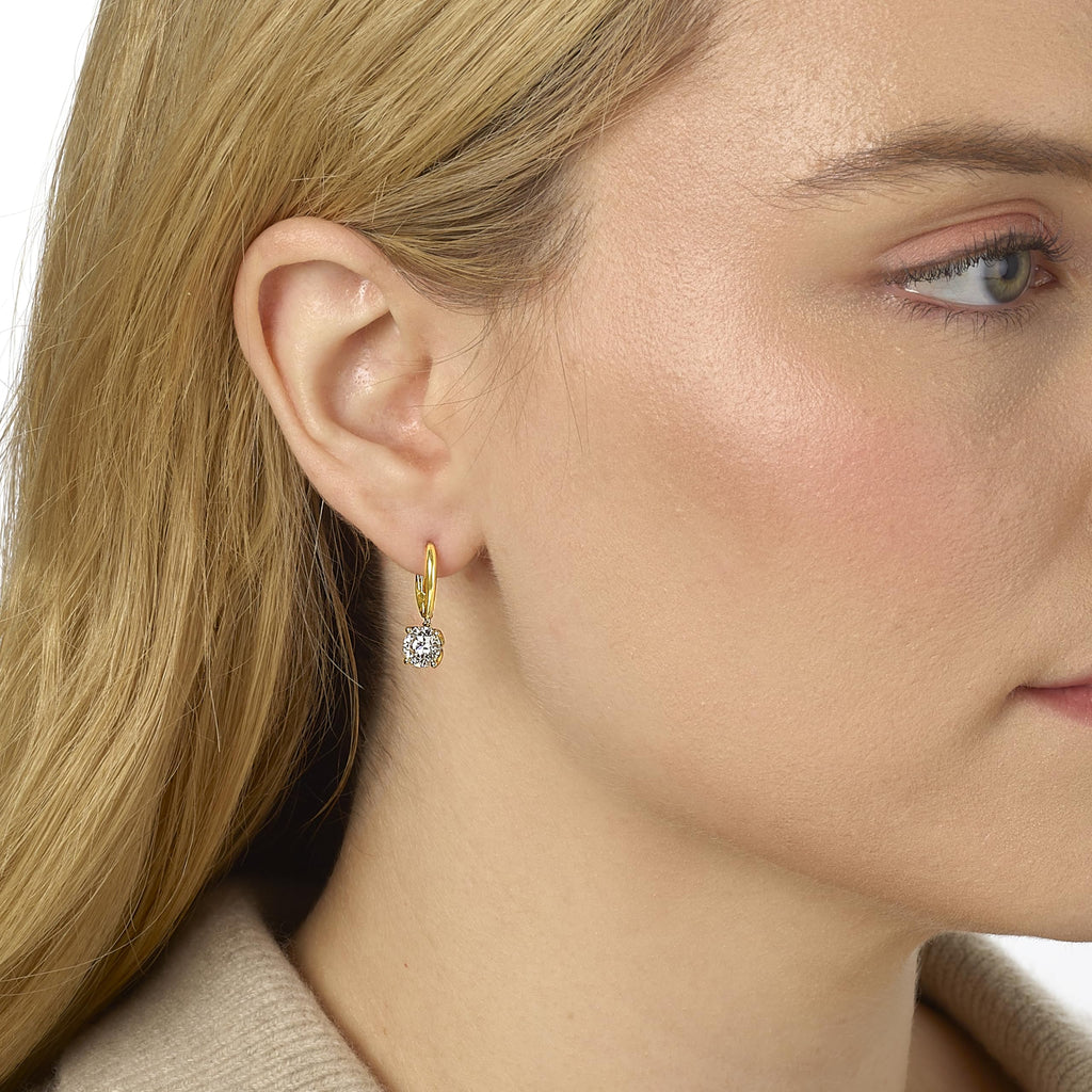 Dangle Drop Earring in 14K Gold [0.66 - 4.00 Ct. Tw.]