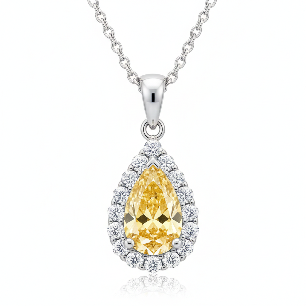 The Solara Halo Pendant