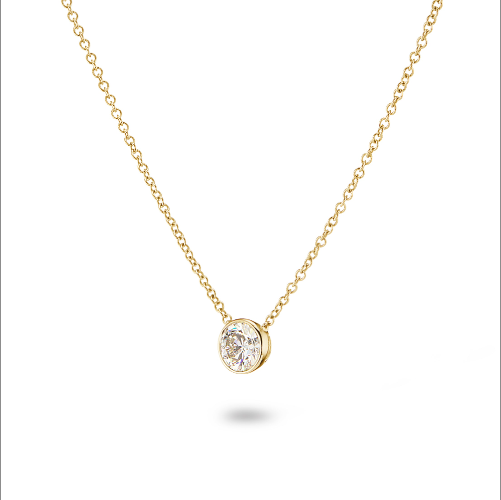 Vega Solitaire Necklace - Multiple Sizes