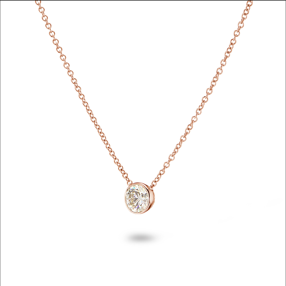 Vega Solitaire Necklace - Multiple Sizes