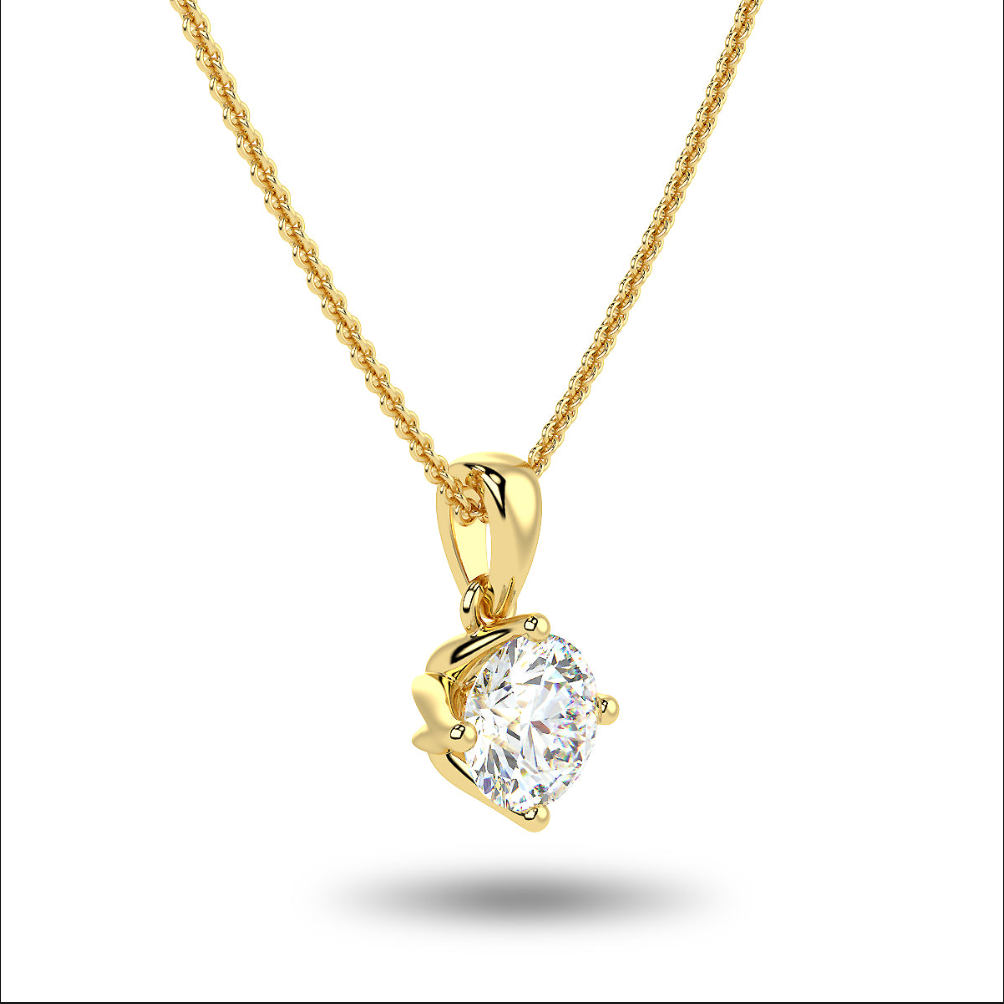Sirius Solitaire Necklace - Multiple Sizes