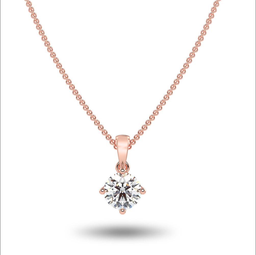 Sirius Solitaire Necklace - Multiple Sizes