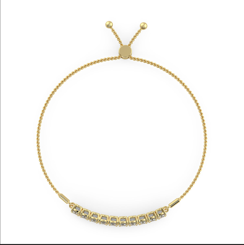 River of Light Bracelet in 14K White Gold (1.00 Ct. Tw.)