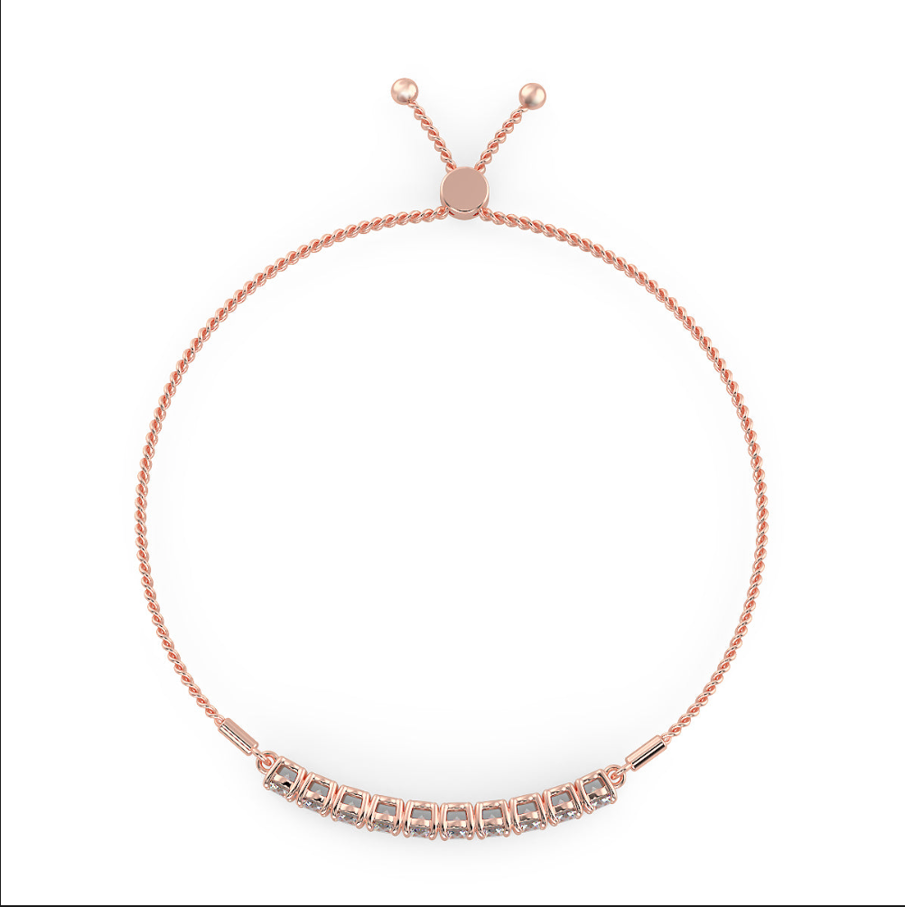 River of Light Bracelet in 14K White Gold (1.00 Ct. Tw.)