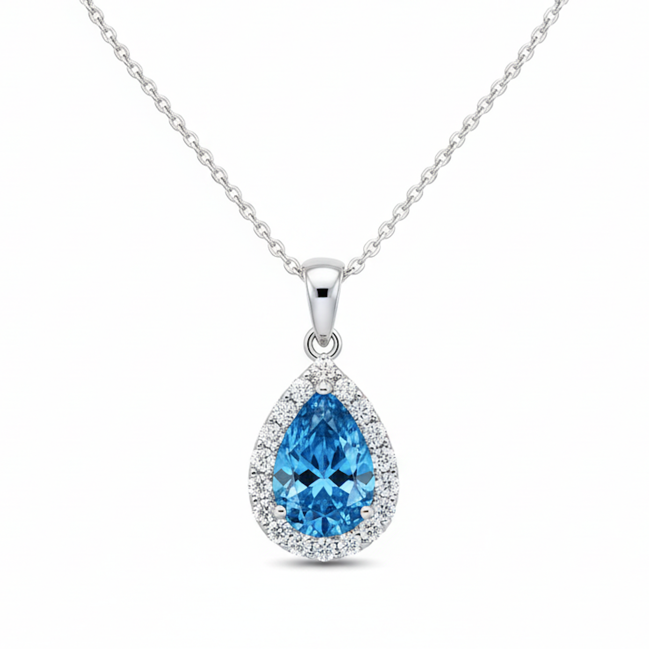 The Blue Zenith Halo Pendant