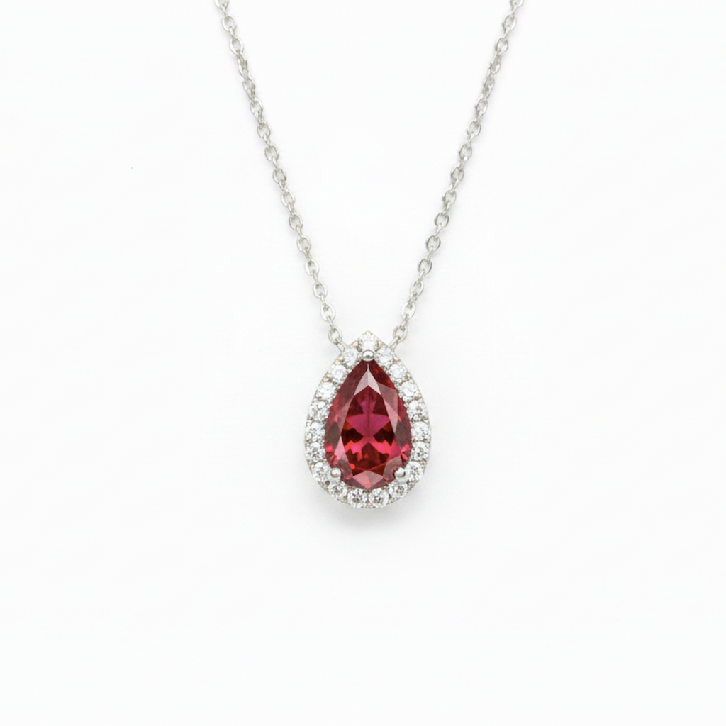 The Crimson Supernova Pendant
