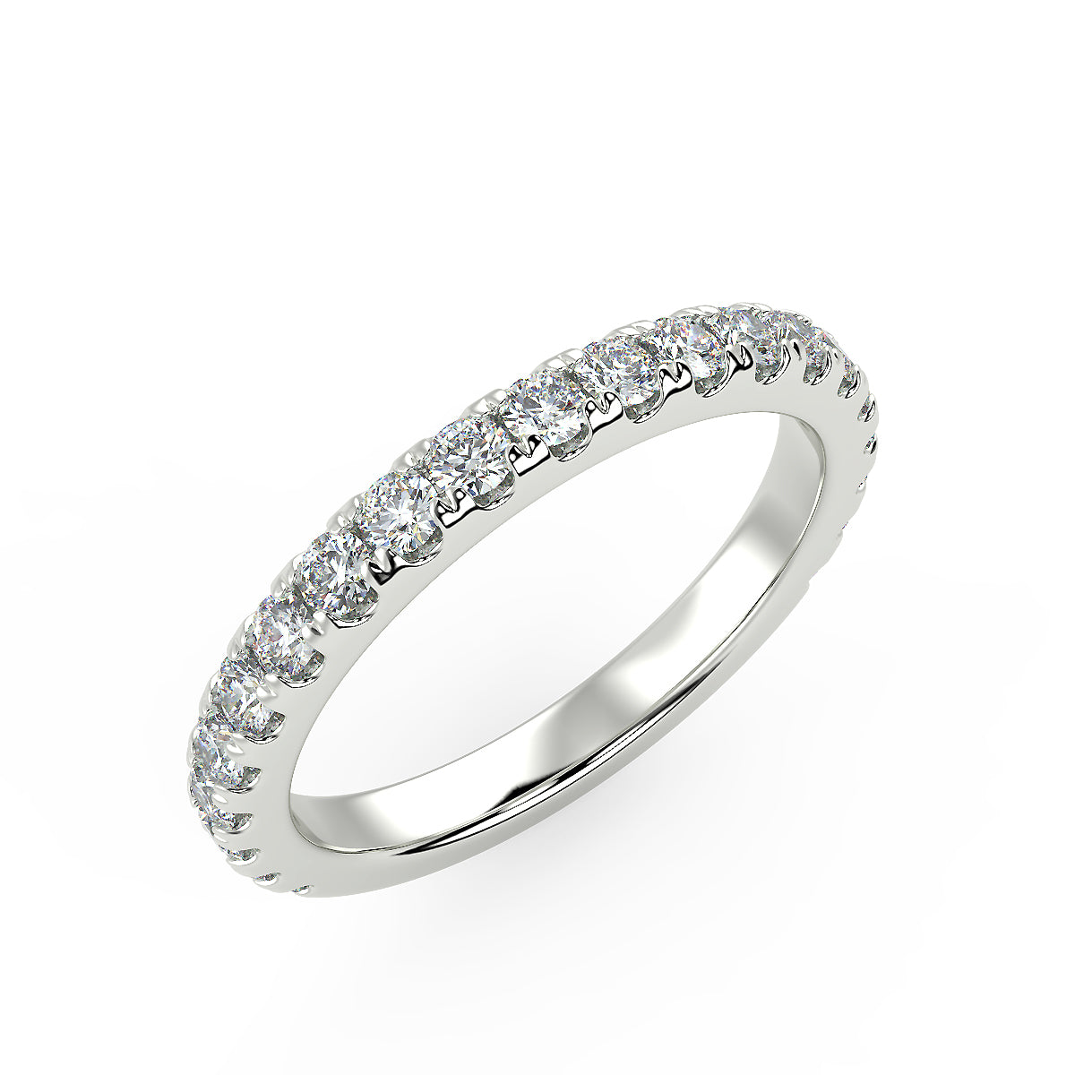 River of Light Band in White Gold (1.05 Ct. Tw.)