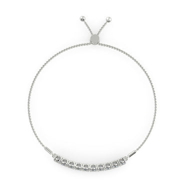 River of Light Bracelet in 14K White Gold (1.00 Ct. Tw.)