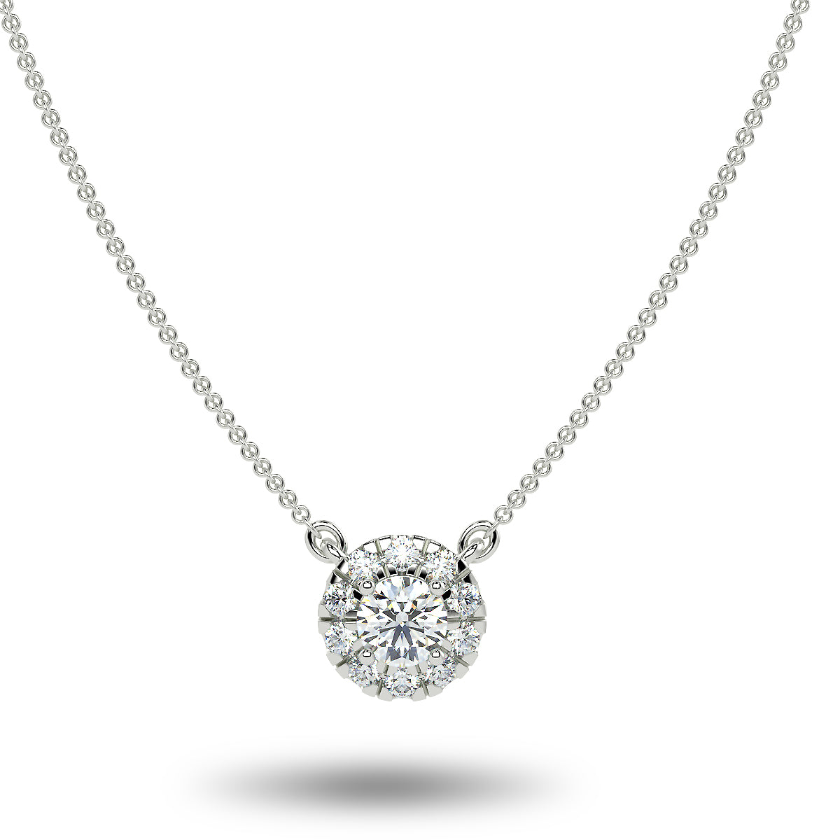 Mira Necklace - White Gold (0.53 Ct. Tw.)