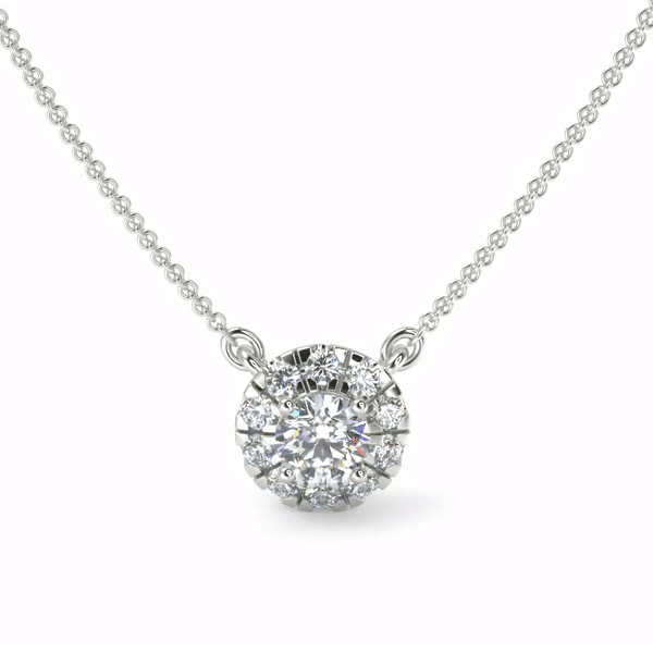 Mira Necklace - White Gold (0.53 Ct. Tw.)
