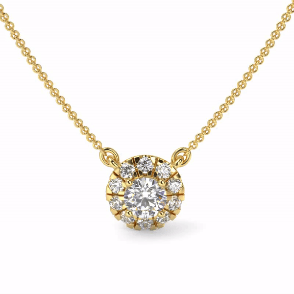 Mira Necklace - Yellow Gold (0.53 Ct. Tw.)