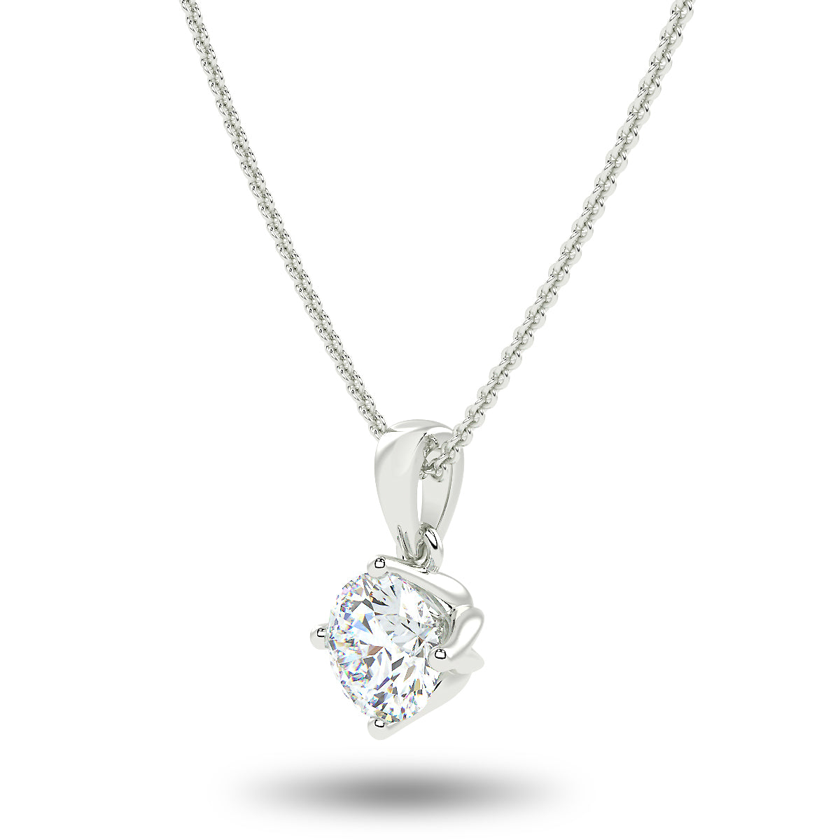 Sirius Solitaire Necklace - Multiple Sizes