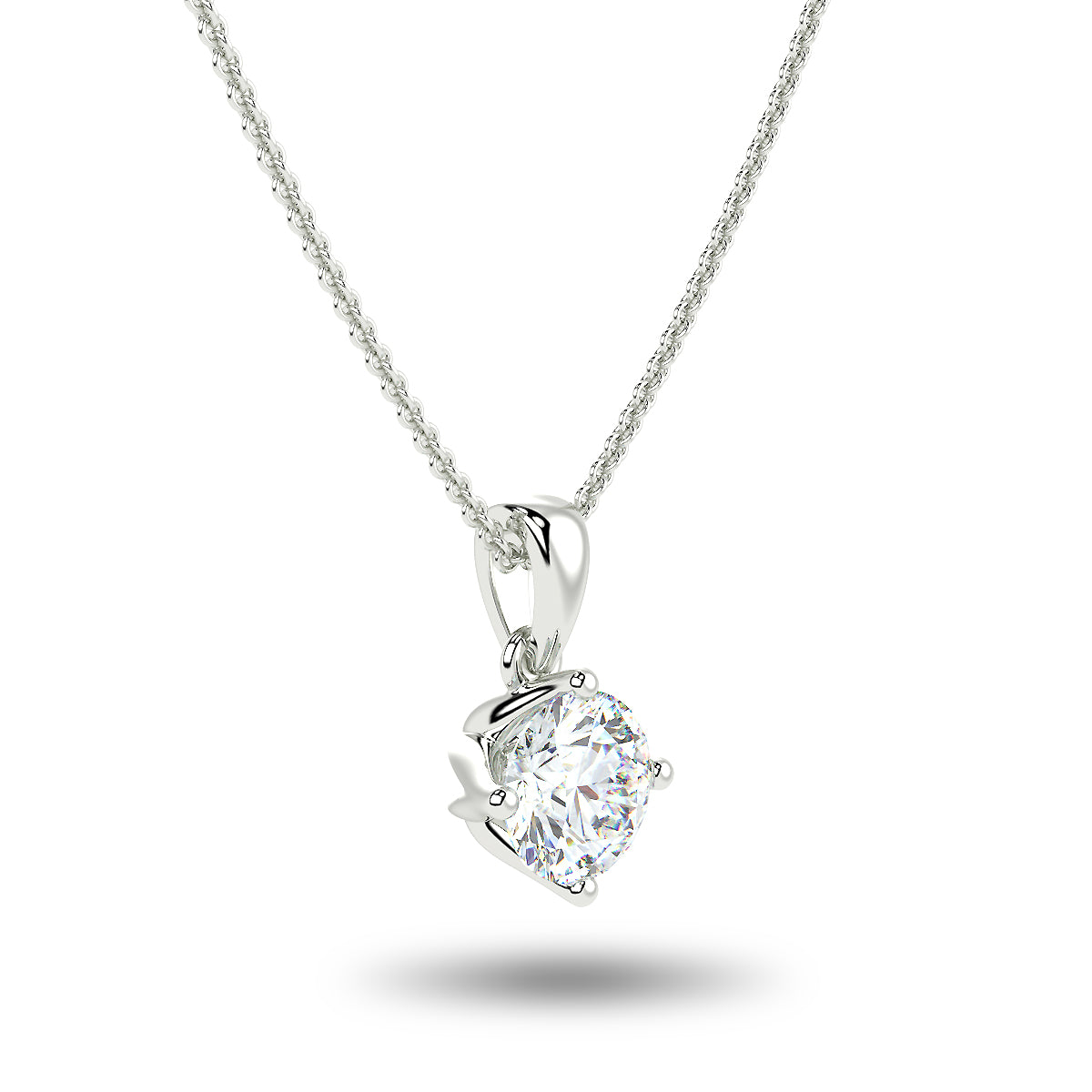 Sirius Solitaire Necklace - Multiple Sizes