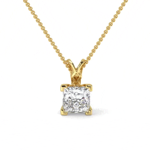 Sirius Princess Necklace - Yellow Gold - Multiple Sizes