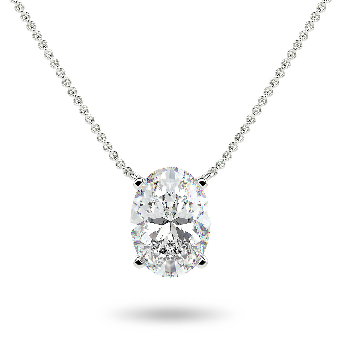 Midnight Oval Necklace - Multiple Sizes