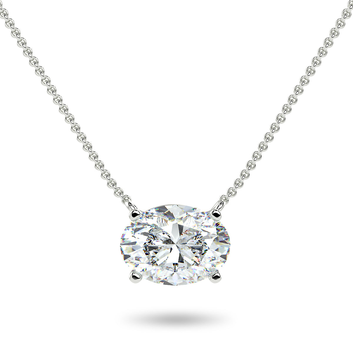 Sirius Oval Necklace - Multiple Sizes