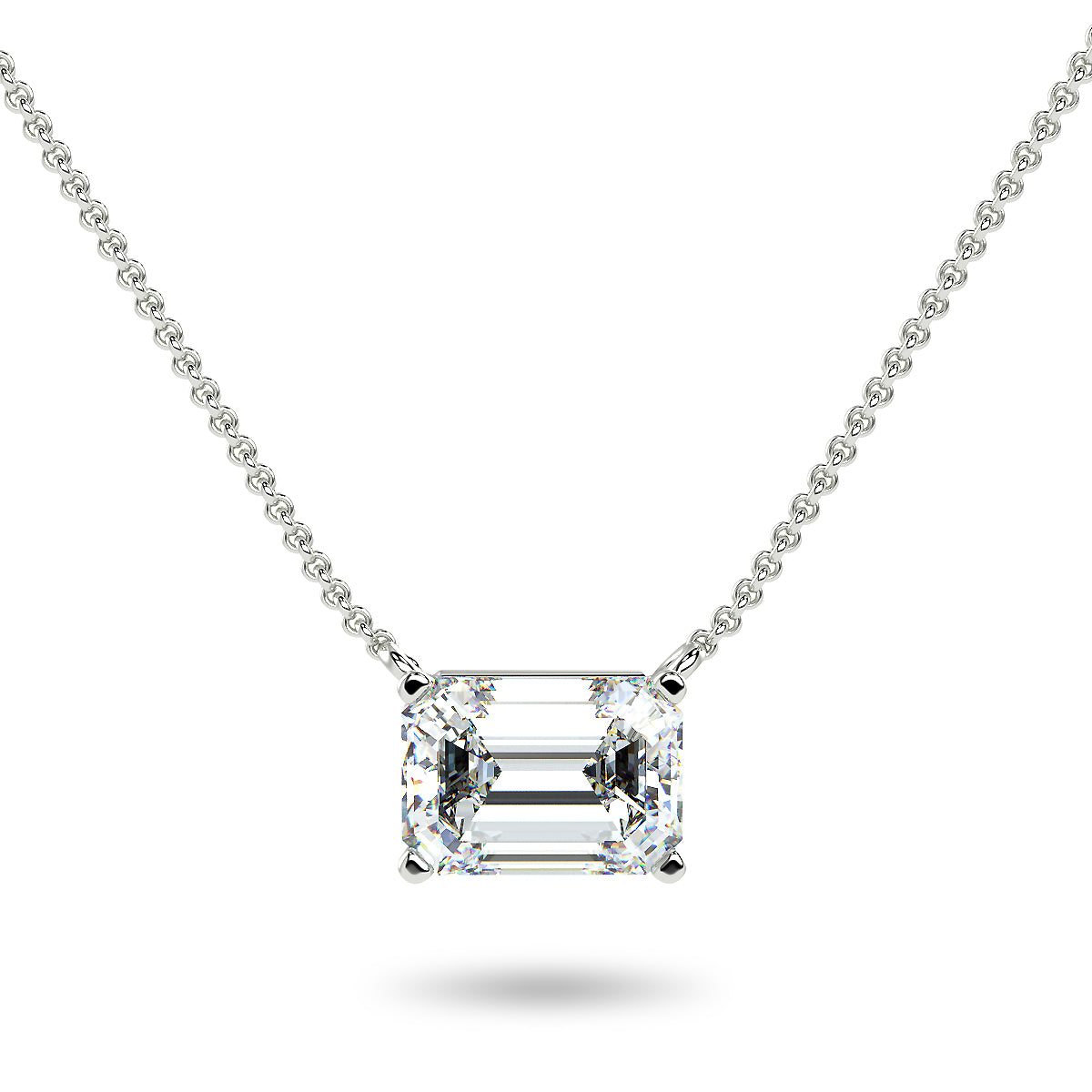 Lab Grown Solitaire 1 Carat Diamond Pendant – Michaels Jewelers