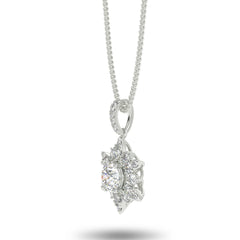 Supernova Necklace - White Gold (1.70 Ct. Tw.)