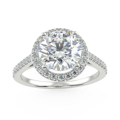 Carina Engagement Ring in White Gold
