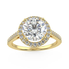 Carina Engagement Ring in Yellow Gold