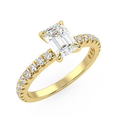 Europa Engagement Ring in Yellow Gold