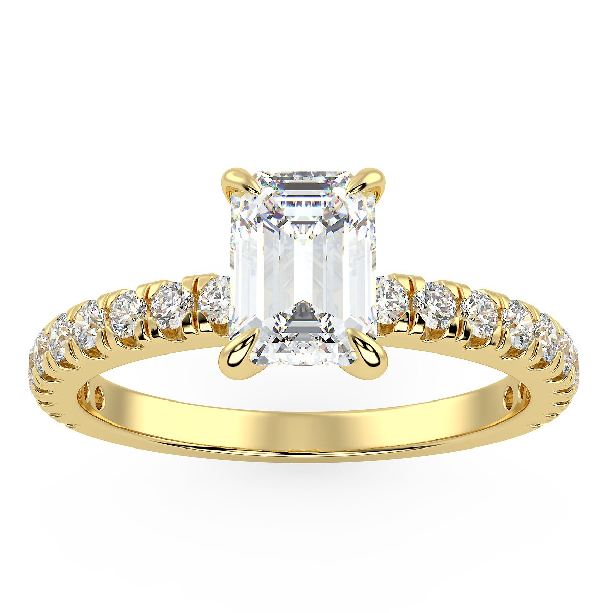 Europa Engagement Ring in Yellow Gold